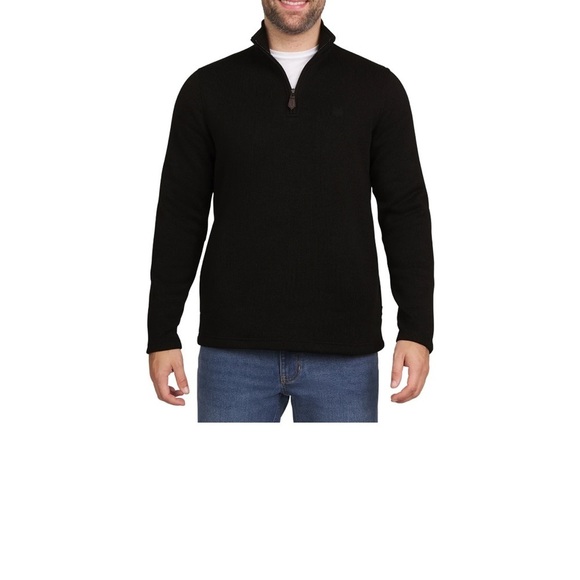 CHAPS QUARTER FRONT ZIP FLEECE SWEATER LARGE MENS NEW

0294 - Picture 3 of 8